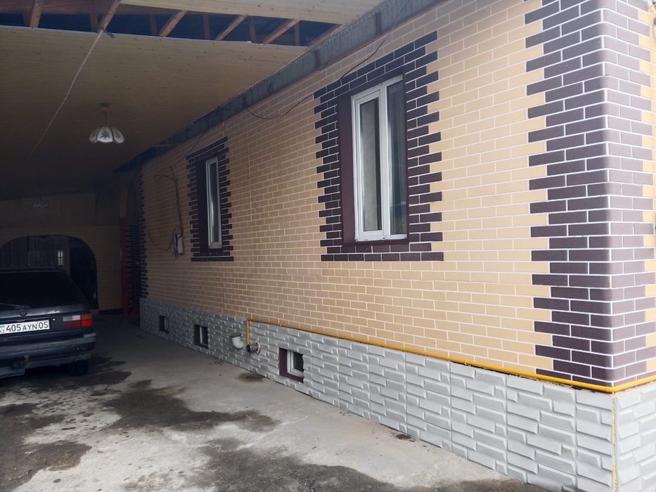 Фасад дома Мраморный Клинкер