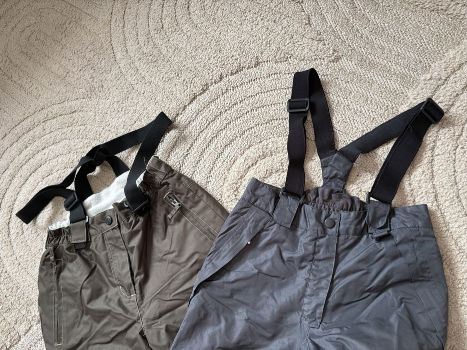 Pantaloni de ski cu bretele 110-116