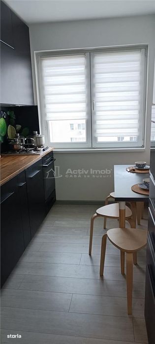 3 camere - 1 MAI - 63mp - etaj 9 din 10 - recent renovat - complet mob