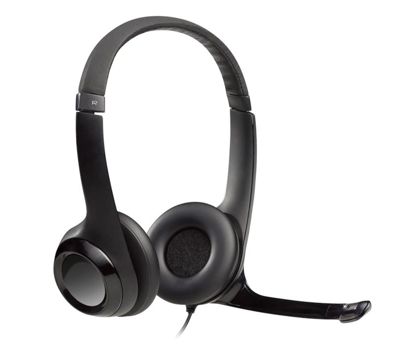 Casti Logitech H390, pe fir cu USB-A, noi/sigilate