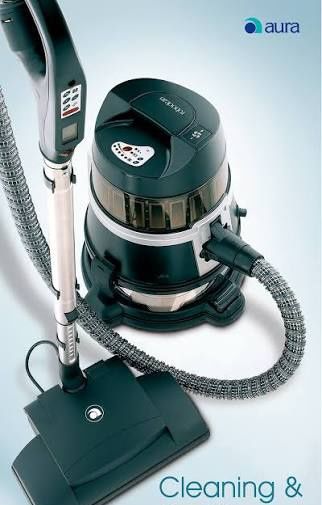 Мощный пылесос с аквафильтром Aura Roboclean 114F +