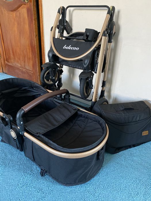 Продам коляску белеку черная