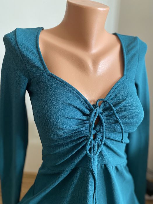 Дамска зелена рокля