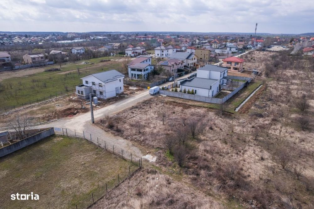 Balotesti – Saftica, Lot 400 Mp, Autorizatie De Construire!