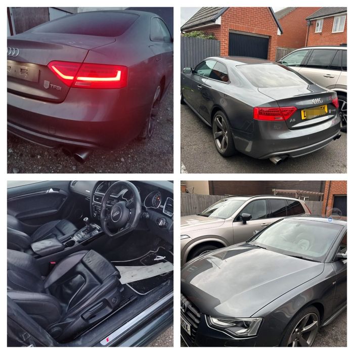 Bara  audi a5 facelift s line bara față audi a5 s line bară