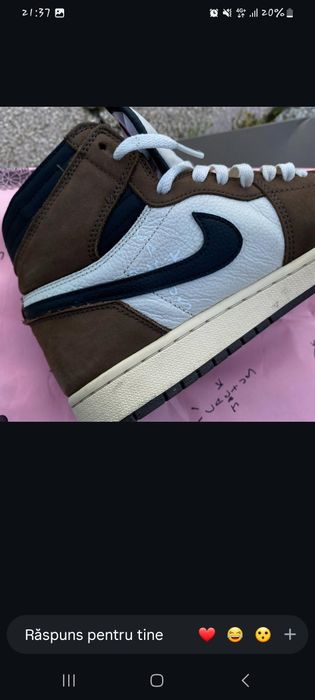 Nike Jordan 1 x Travis Scott