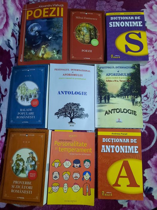 Lot 20 carti poezii povesti ghicitori transport gratuit