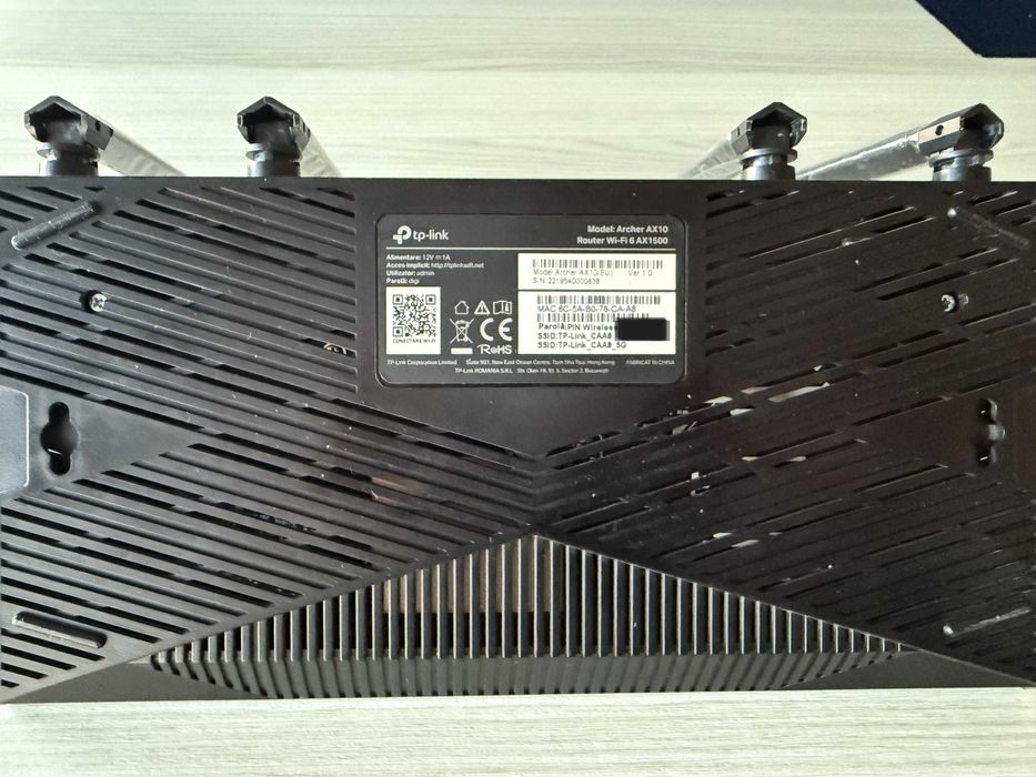 TP-Link Archer AX10, Dual-band, WiFi 6, Gigabit