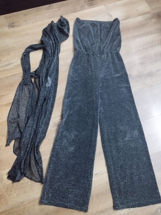 Женская двойка.Комбенизон и накидкаа 46-48р