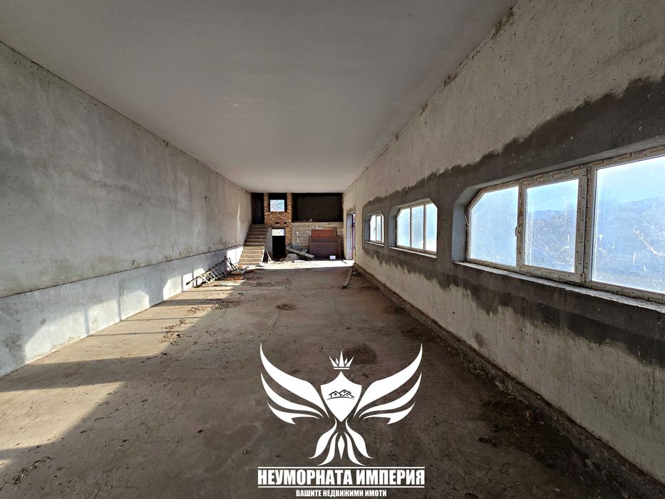 Продавам промишлен склад/цех/сграда 280РЗП парцел 1641кв село Болярци
