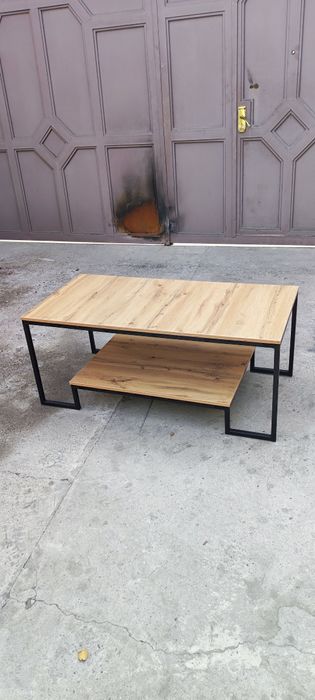 Журнальный столик в стиле лофт