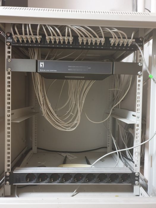 Рак шкаф - Комуникационен шкаф за компютъпно оборудване 60/60/64см