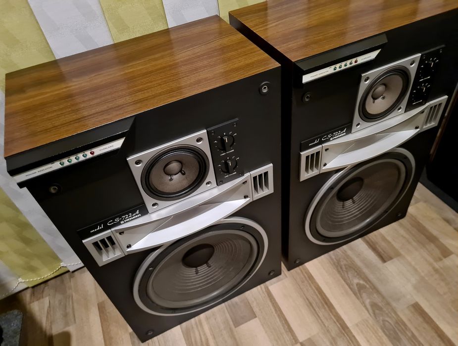 BOXE*PIONEER CS-722A*Rarități Legendare*Vu-metre(jbl b&w kef hpm l 100