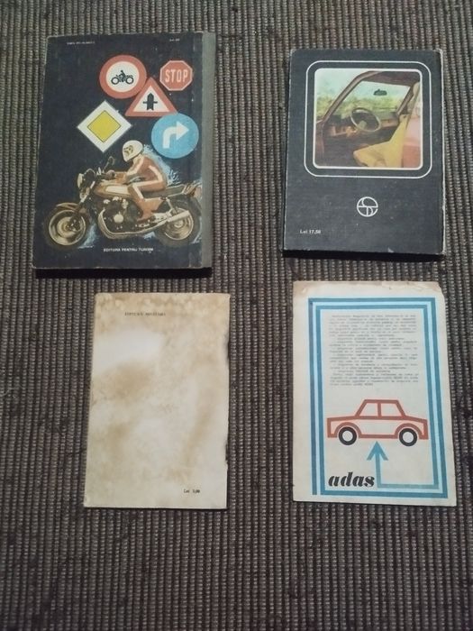 Cărți vechi tematică auto