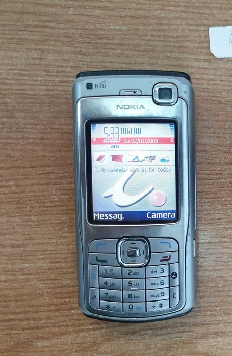 telefon Nokia N70 lcd color functional camera foto video taste necodat