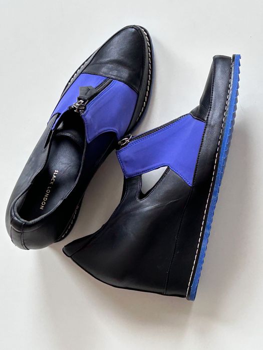 Slack London нови авангардни обувки с платформа
