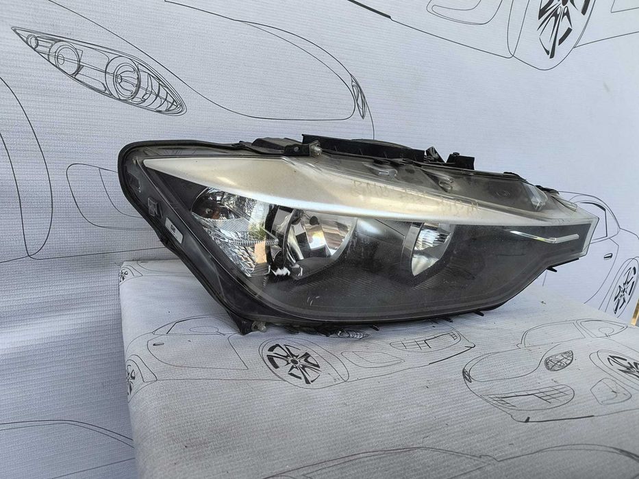 Far Dreapta Uk Halogen Bmw 3 F30 F31 2013 / 2012-2015 Cod OEM 63117259540 (1E1)