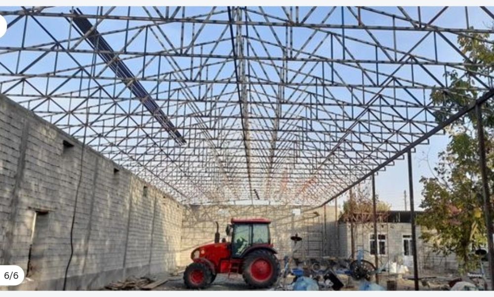 Контейнер профилидан, уголокдан том йопиш хизмати