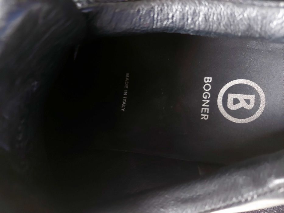 Bogner,46 номер, стелка 30.5 см, мъжки кожени обувки, кожа отвсякъде.