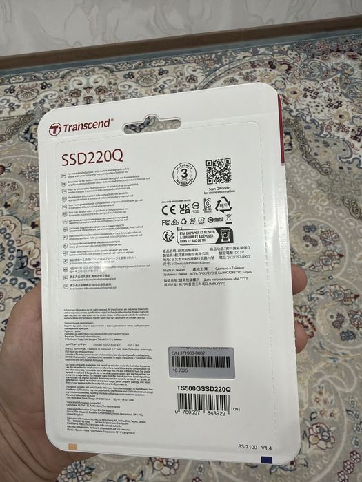 Transcend SSD 500 gb