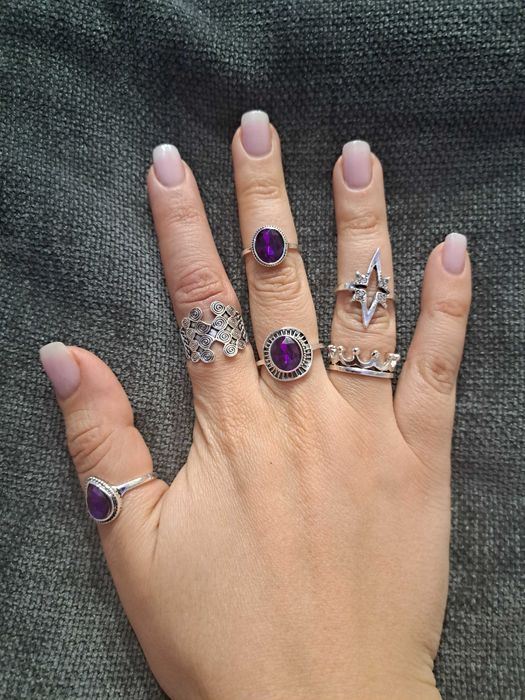 20 пръстена с различни размери