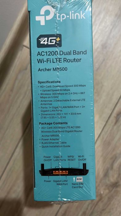 Routere 4G+ TP-Link mr500, garantie sigilate