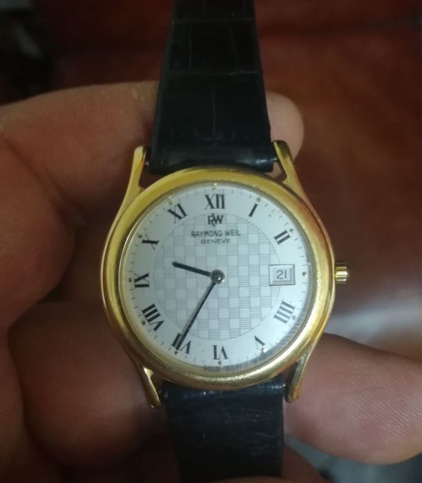 Ceas raymond weill z373738 placat cu aur 14k