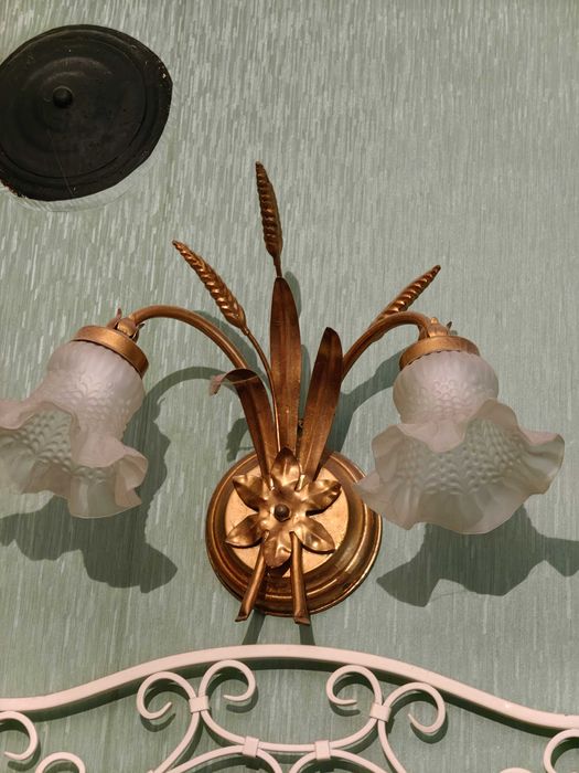 Ретро полилей и аплик ръчна изработка