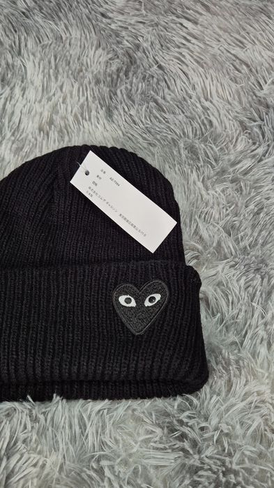 Caciula Comme des Garcons neagra