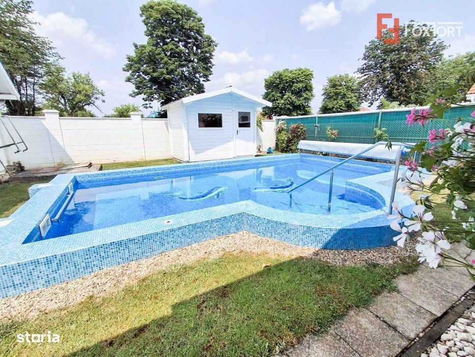 Casa individuala de vanzare in Timisoara cu sauna si piscina, zona Fra