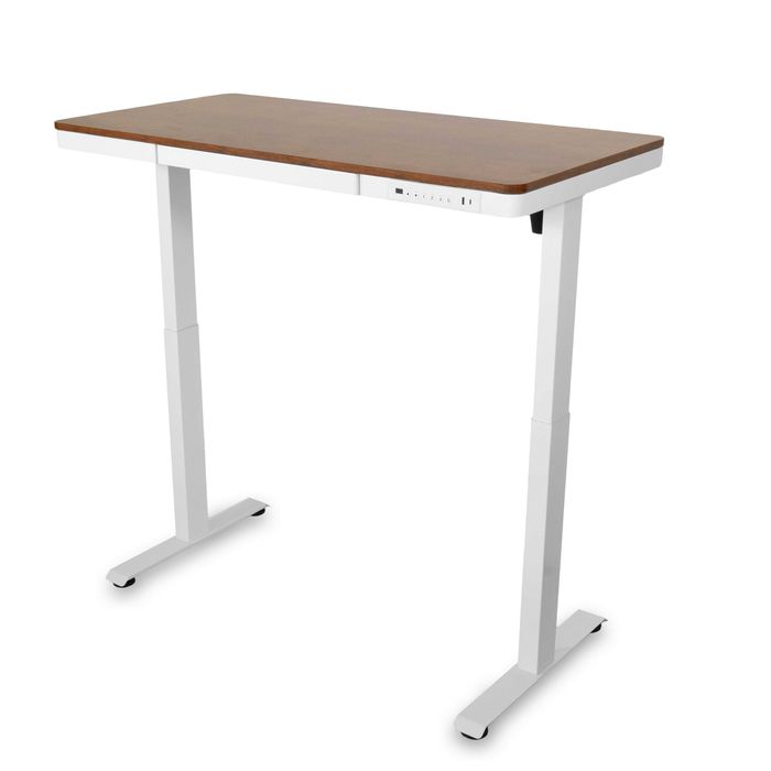 Birou reglabil electric Vitaholm Executive White wood- open box