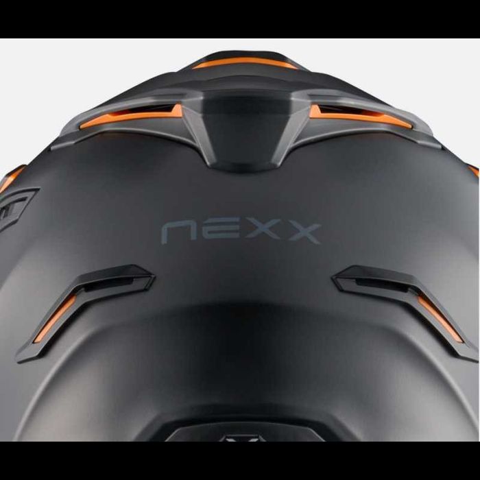 Адвенчър каска NEXX Y.TRAVL PLAIN BLACK Размери S,M,L,2XL