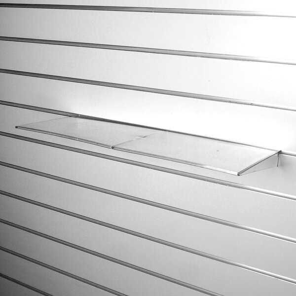 Акриловая полочка прямая на экономпанели