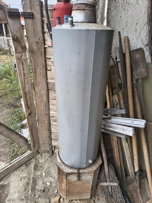 Boiler pe lemne 80 de litri