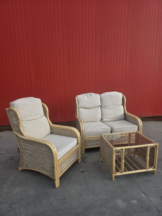 Продавам ратанов комплект за градина / тераса