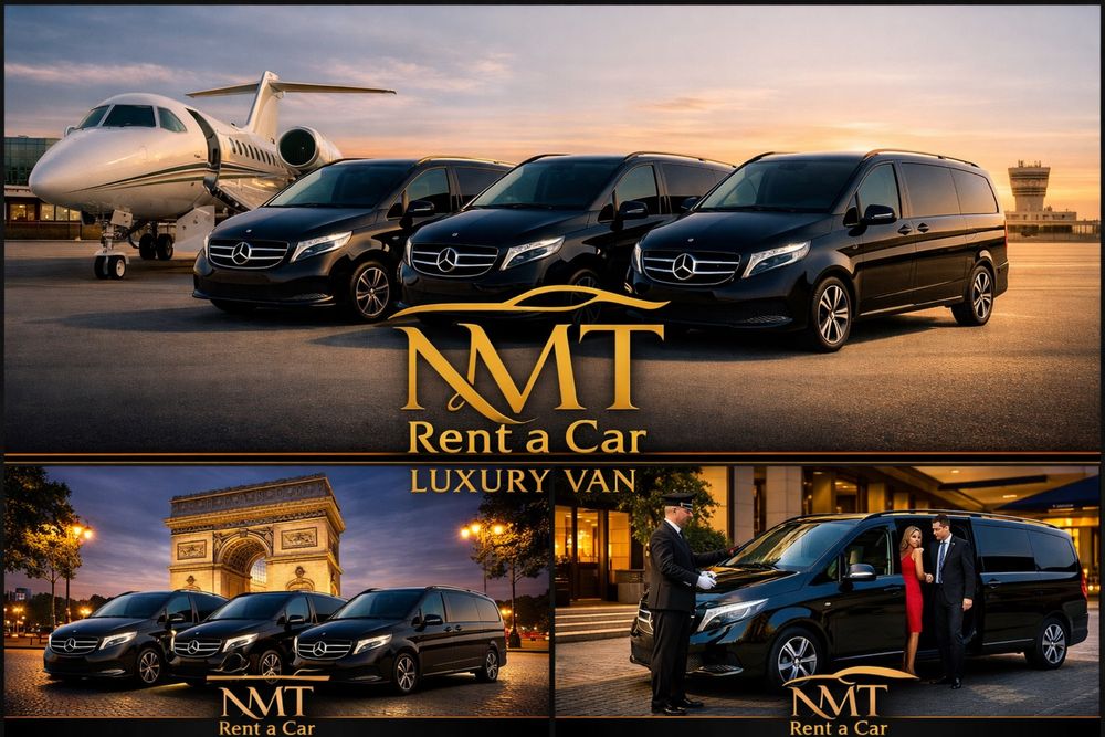 Inchirieri Auto / Rent a Car / Mercedes V-Klasse / Microbuz Van Premiu