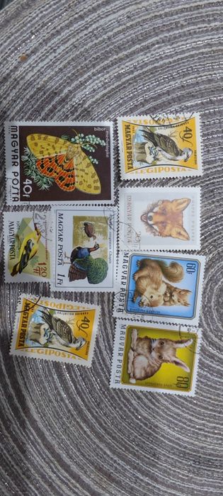 Наборы марок разные