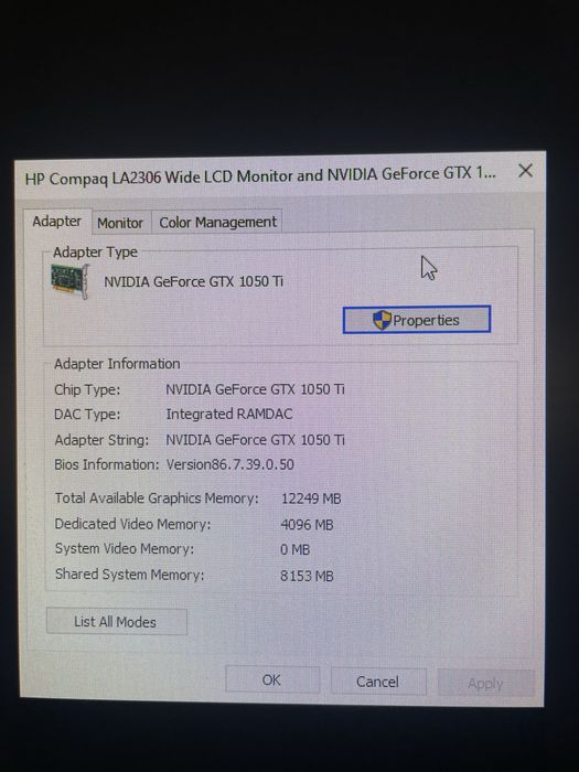GTX 1050 Ti OC 4GB