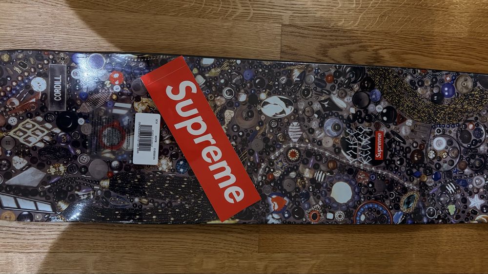 Supreme Mike Kelley Skateboard Deck black