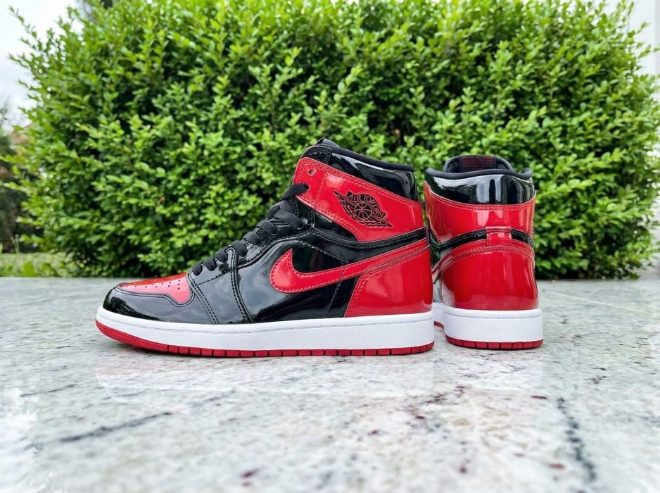 Jordan 1 High Patent Bred Premium