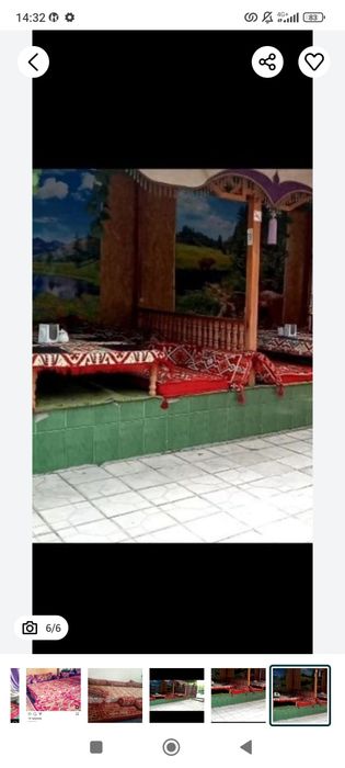 Комплект для тапчана вместе с паралоном