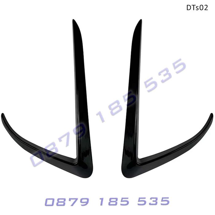 Тунинг сплитер добавки предна броня Tesla Model X тесла модел х спойле