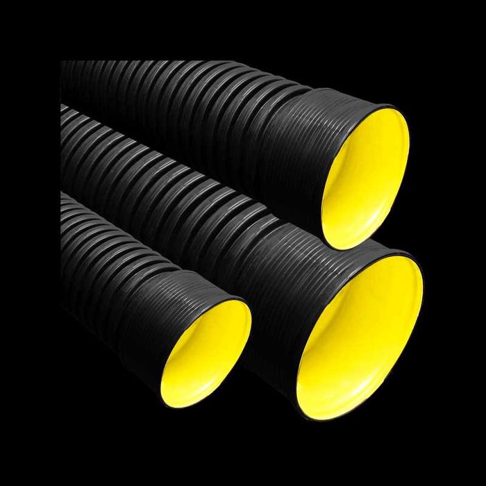 Труба гофрированная канализационная c муфтой от 7 000 тг.: 7 000 тг ...