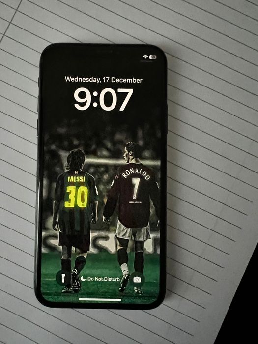 Iphone X -черен използван