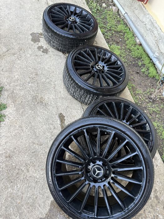 Jante Keskin KT15 Speed R19 + anvelope – 5x112 – negre lucioase