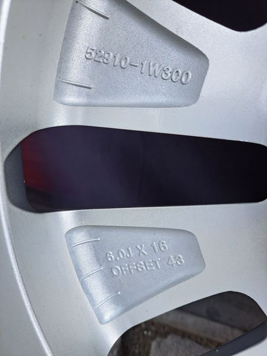 16"Оригинални джанти за КИА, Хюндай 4 100 16 гуми 195 55 16