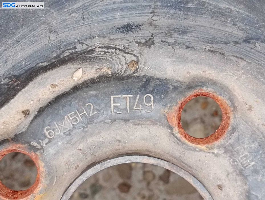 Roata Janta Tabla 195 60 15 R15 6Jx15H2 ET49 Opel Astra G 1998 - 2005 [M6544]