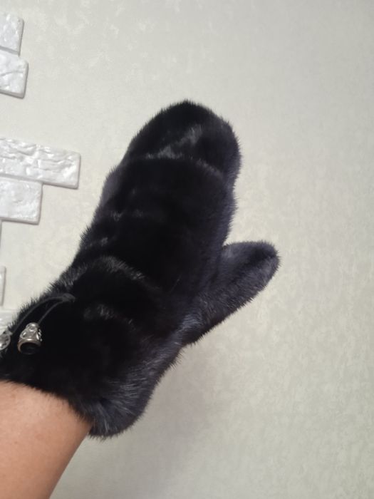 Варежки норковые