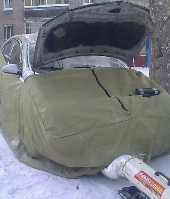 Отогрев вашего авто