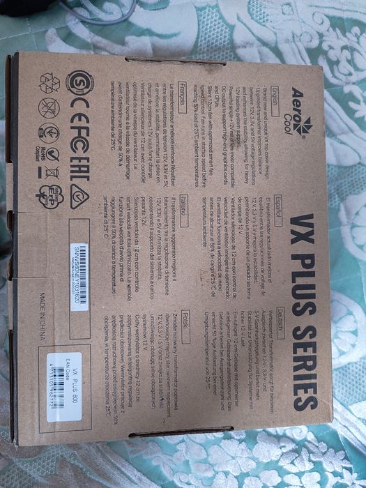 AeroCool VX Plus Series 600W